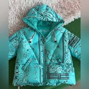 SOLD Kirsjoy Bandana Puffer Jacket